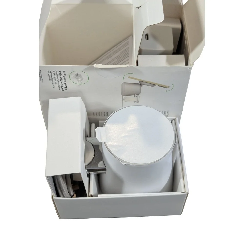 BbO Belkin BoostCharge Pro 2-in-1 Wireless Charge Dock Magsafe 15W Sand New Open
